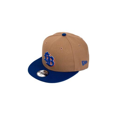 NEWERA×LB YOUTH 9FIFTY Beige×Blue