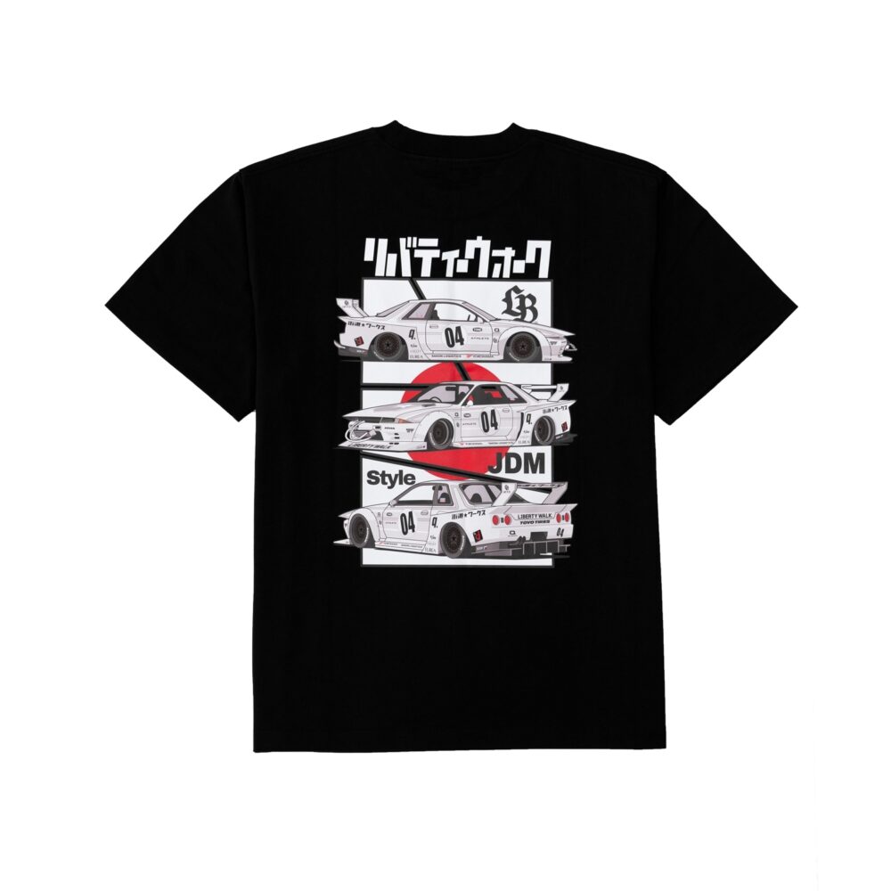 LB Panel Layout R32 Tee Black