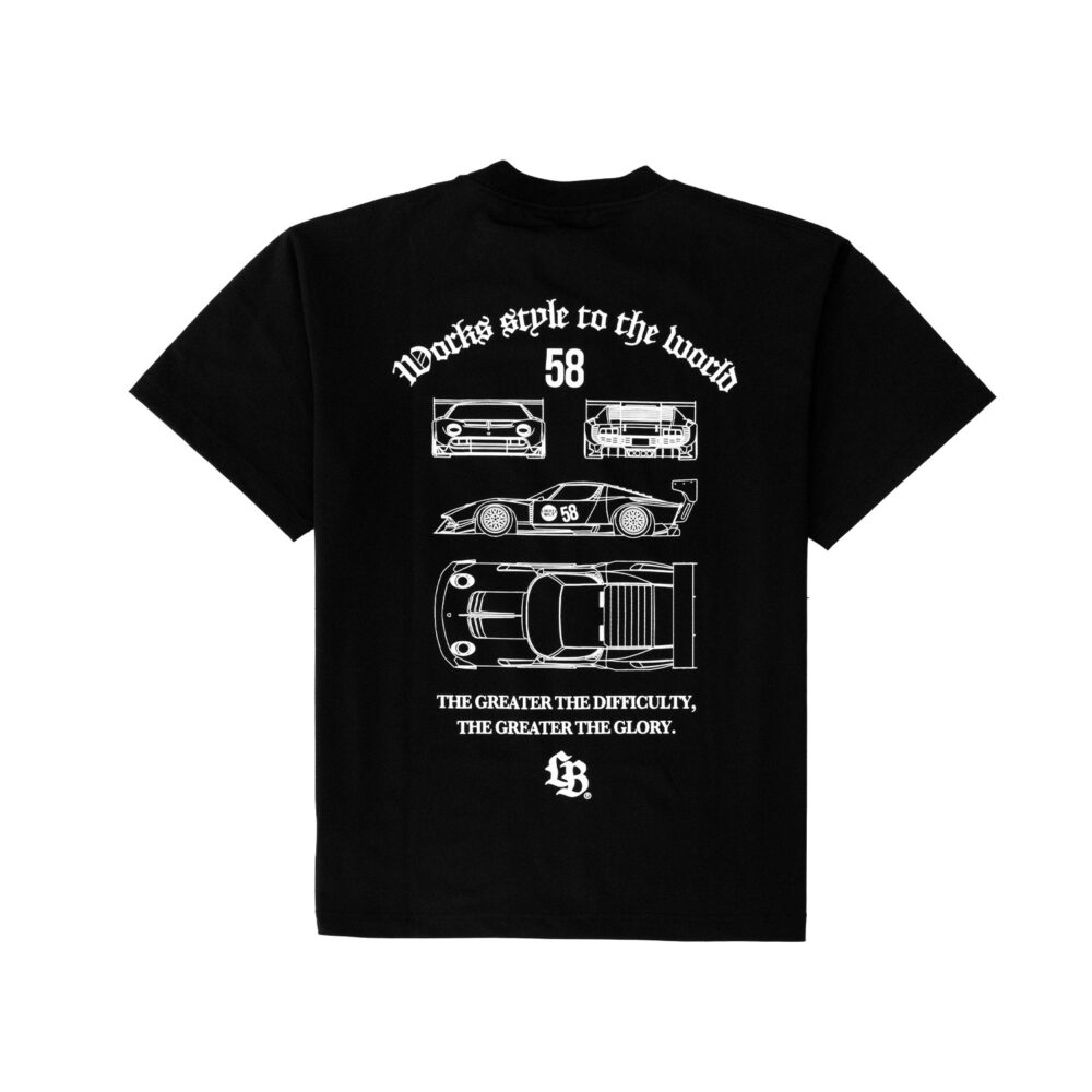 LB Draft Miura Tee Black