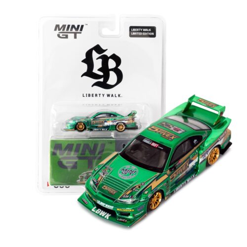 1/64 MINI GT Nissan LB-Super Silhouette S15 SILVIA LBWK 2024 Fausto Racing / Blister Packaging