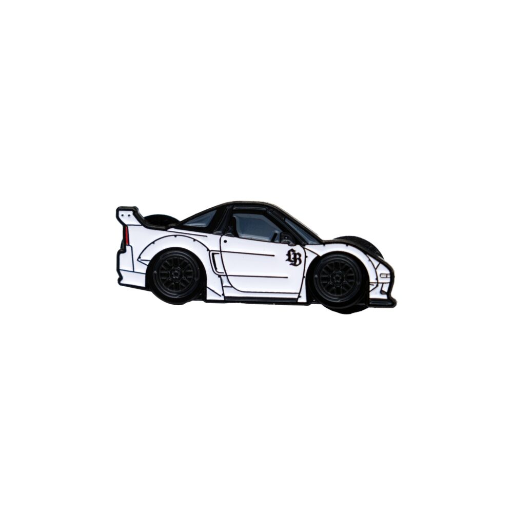 Leen Custom Pin Badge NSX NA1 White
