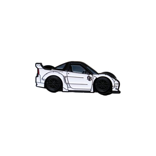 Leen Custom Pin Badge NSX NA1 White