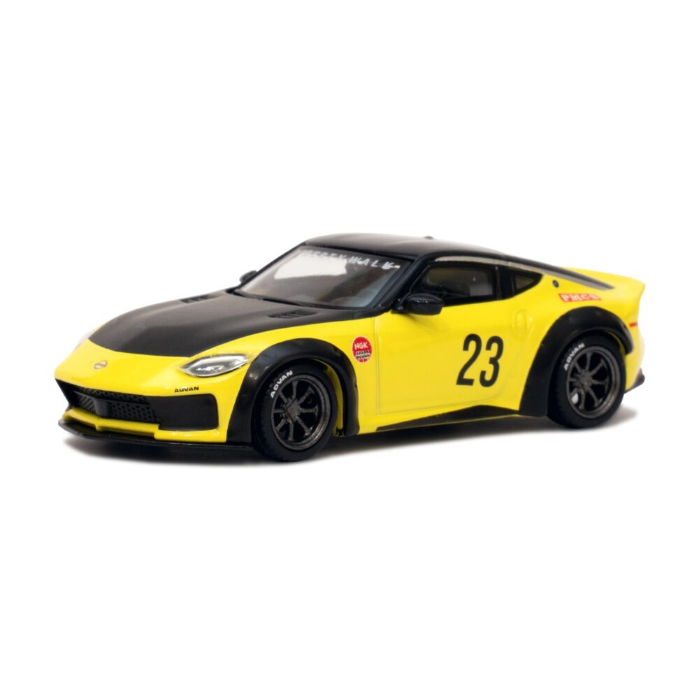 Nissan Z LB★NATION WORKS Ikazuchi Yellow / LB Blister Packaging