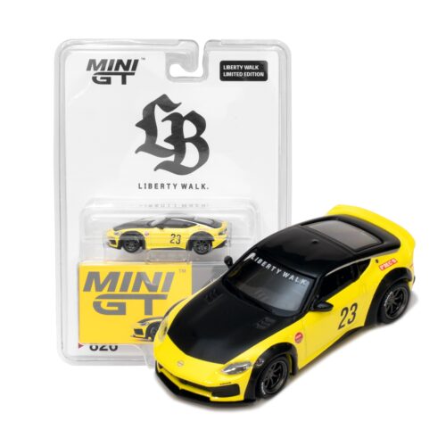 Nissan Z LB★NATION WORKS Ikazuchi Yellow / LB Blister Packaging