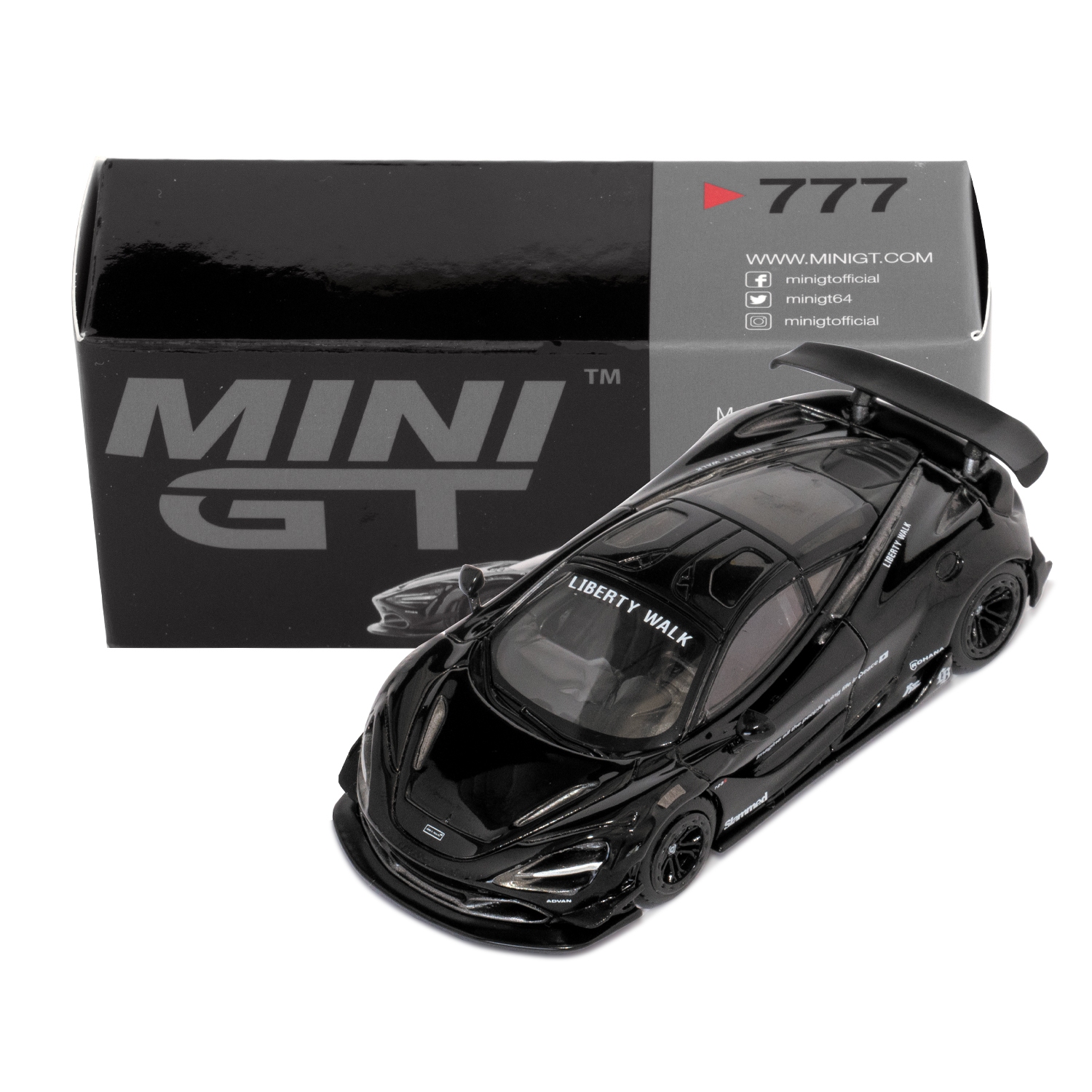 MINI-GT 1/64 McLaren 720S LB☆Works Black - LB-ONLINE STORE