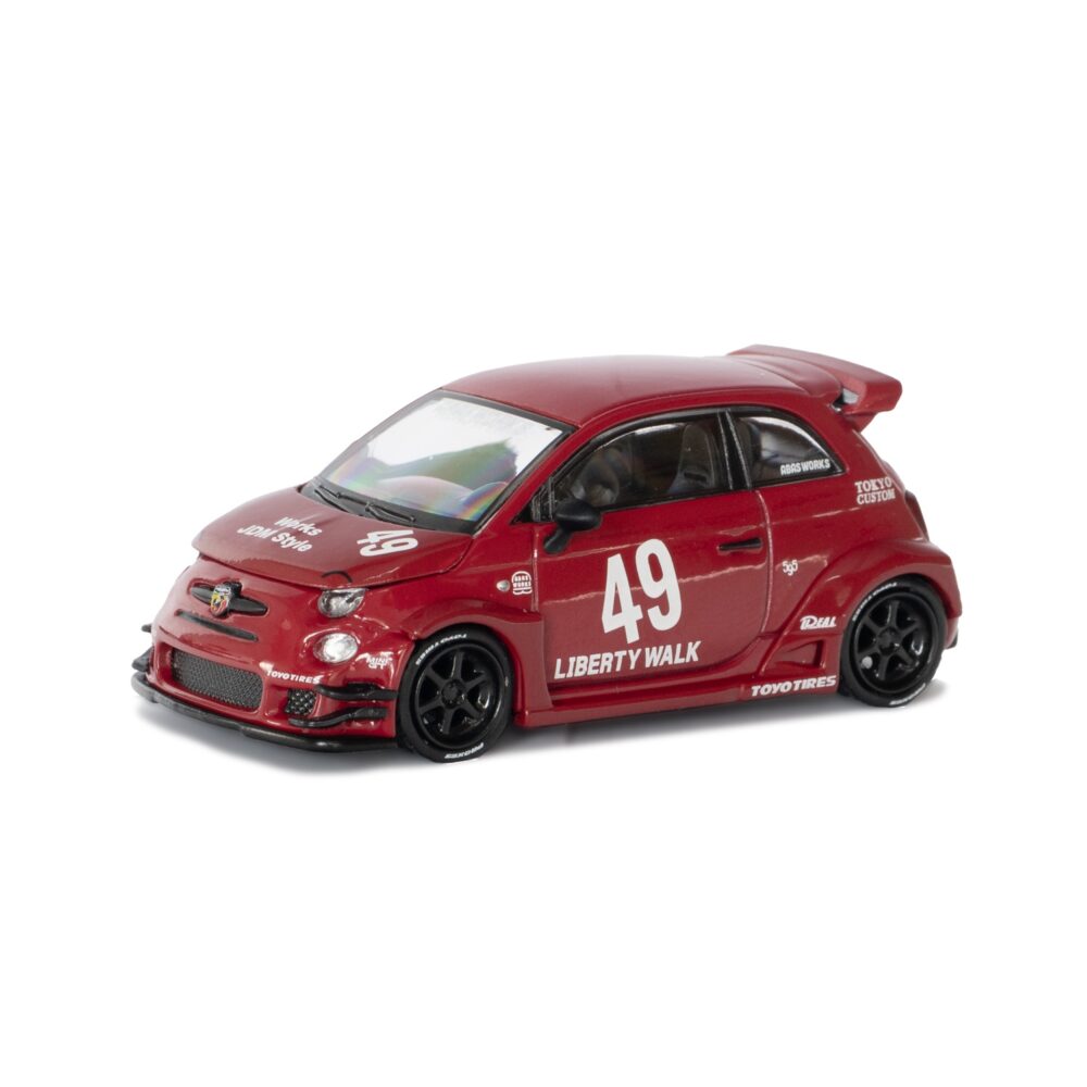 LB-WORKS x Abas Works ABARTH 595 Red / LB Blister Packaging