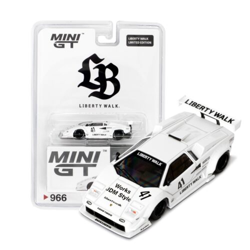 1/64 Lamborghini Countach LB-WORKS White 2024 Tokyo Auto Salon/LB Blister Packaging