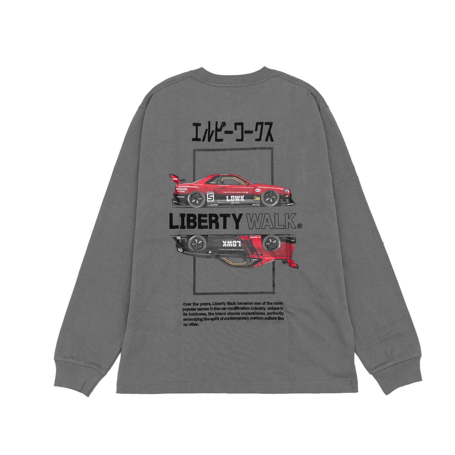 LBWK 星野カラー　シルケット アートプリント LB SILHOUETTE WORKS GTR ・ #lbwk #libertywalk #リバティー