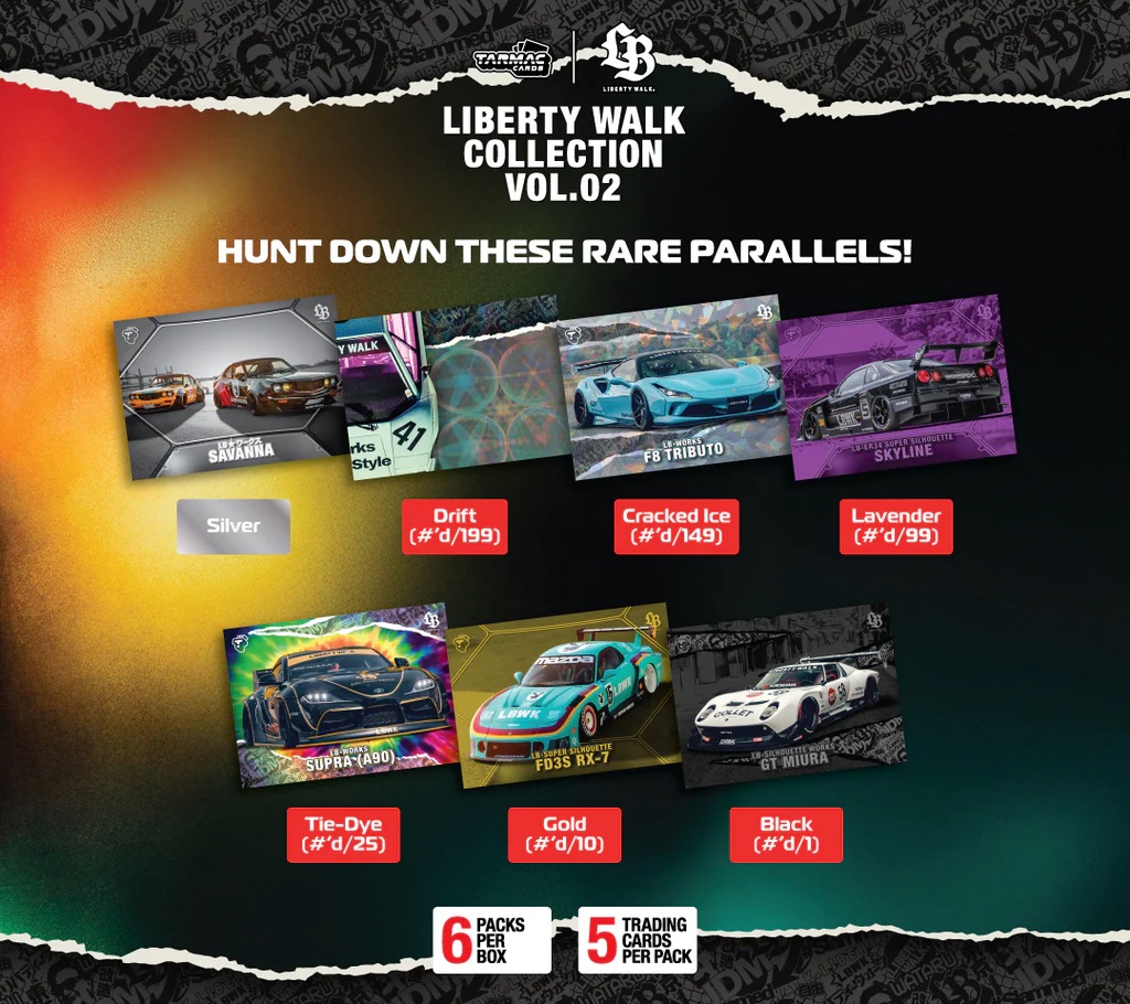 TARMAC Liberty Walk Collection Vol.02 1BOX - LB-ONLINE STORE