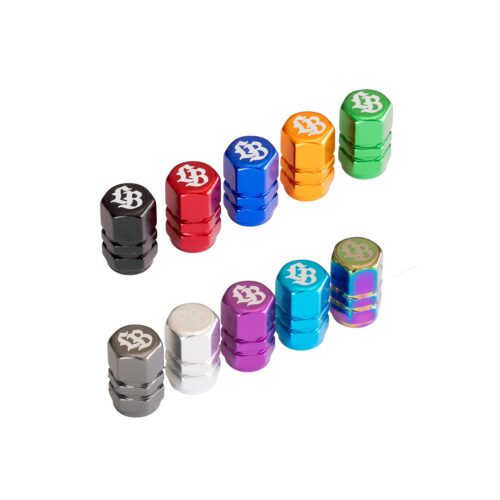 LB Valve Cap Hexagon 4 Pieces