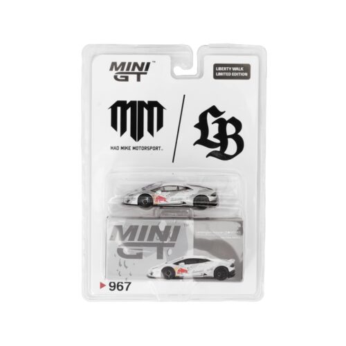 MIN GT 1/64 Lamborghini Huracan LB★WORKS ver. 2 Mad Mike NIMBUL / LB Blister Packaging