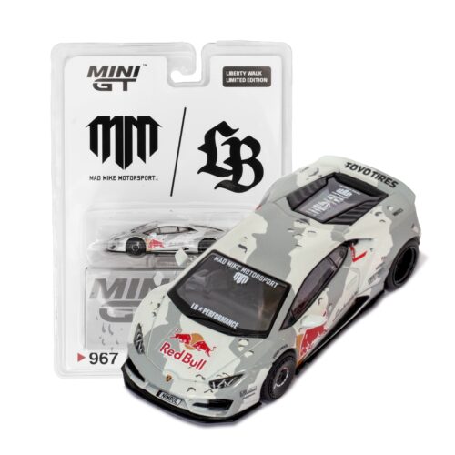 MIN GT 1/64 Lamborghini Huracan LB★WORKS ver. 2 Mad Mike NIMBUL / LB Blister Packaging