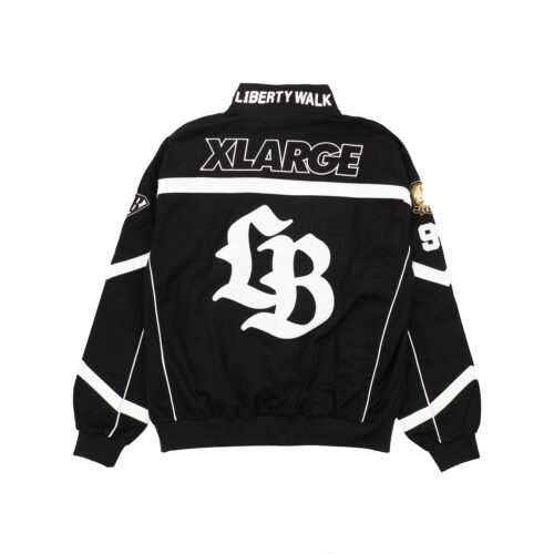 LIBERTY WALK×XLARGE WALK RACING JACKET BLACK - LB-ONLINE STORE