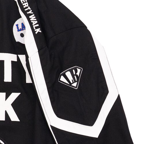 LIBERTY WALK×XLARGE WALK RACING JACKET BLACK - LB-ONLINE STORE