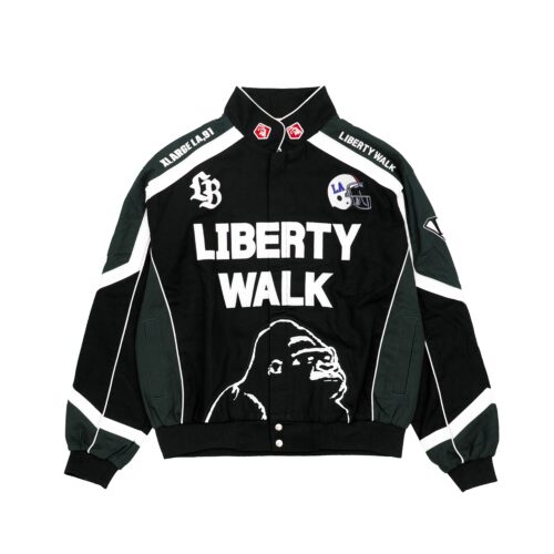 LIBERTY WALK×XLARGE WALK RACING JACKET GREEN