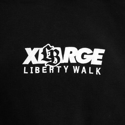 LIBERTY WALK ブラックパーカー XL 2023年美品 LIBERTY WALK×XLARGE HOODED SWEATSHIRTS BLACK - LB-ONLINE STORE