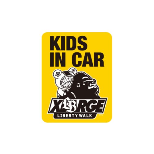 LIBERTY WALK×XLARGE STICKER YE