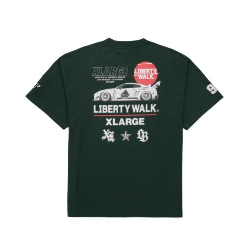 LIBERTY WALK×XLARGE S/S TEE GREEN