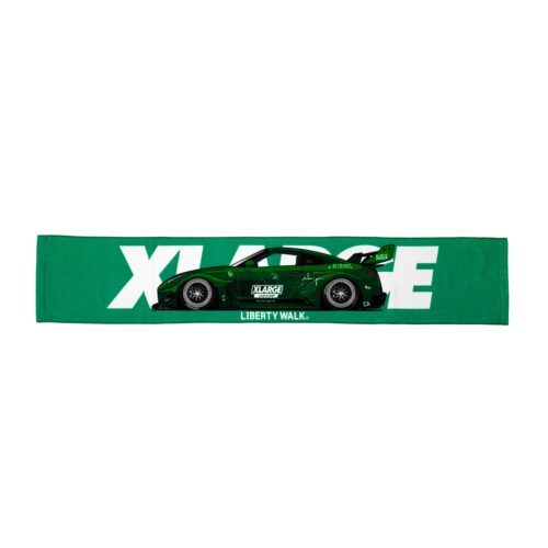 LIBERTY WALK×XLARGE Muffler towel Green