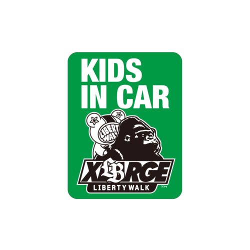 LIBERTY WALK×XLARGE STICKER GN