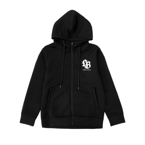 LB Arch Logo Drift Car Zipper Black