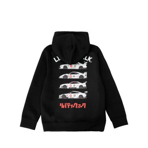 LB Arch Logo Drift Car Zipper Black