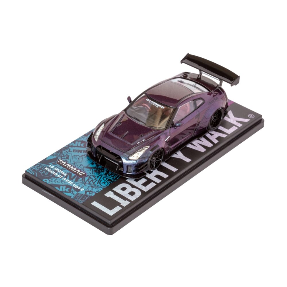 TARMAC 1/43 LB-WORKS NISSAN GT-R R35 type 2 Midnight purple - LB