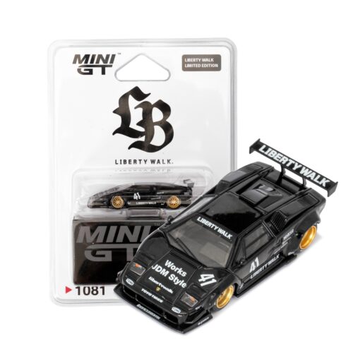 Lamborghini Countach LB-WORKS Black / LB Blister packaging