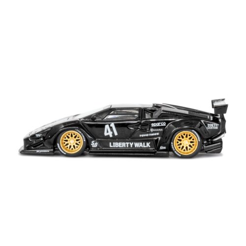 MINI GT 1/64 Lamborghini Countach LB-WORKS Black / LB Blister