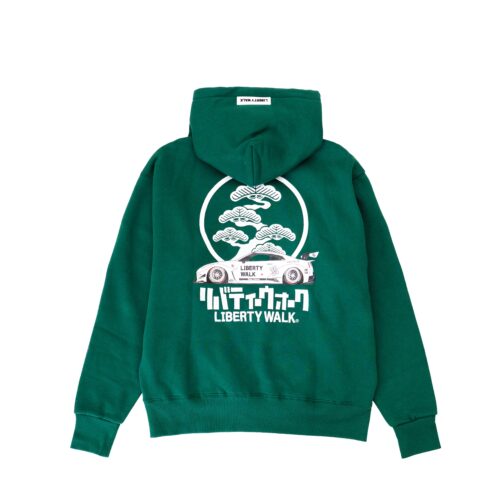 Bonsai Circle GTR Hoodie Green