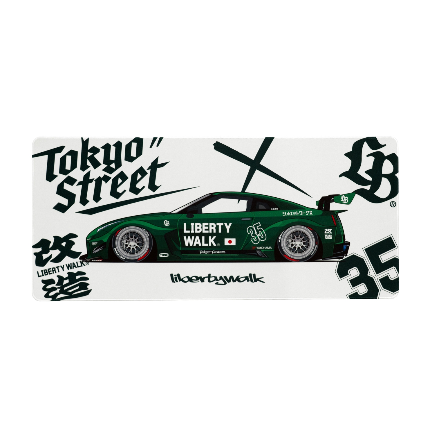 Gaming Mouse Pad Tokyo Street GTR