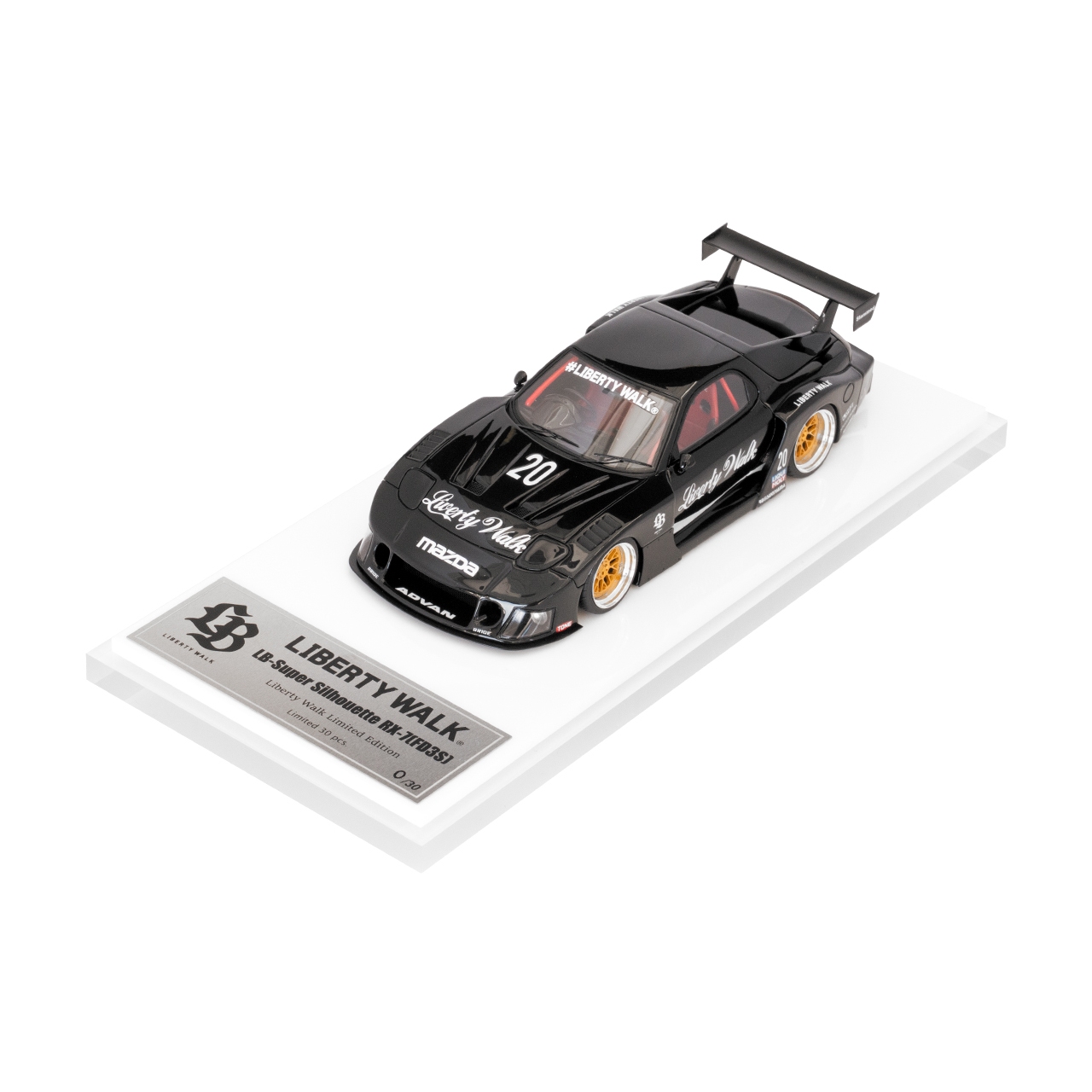 1/43 LB-Super Silhouette MAZDA FD3S RX-7 Black