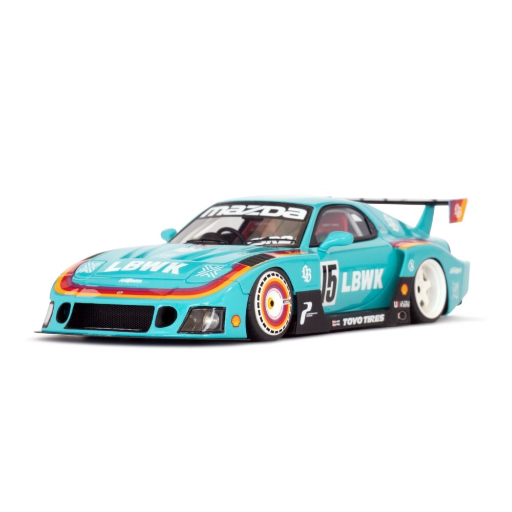 MZ_RX7 ページ 1/43 LB-Super Silhouette MAZDA FD3S RX-7 Mint Green - LB-ONLINE STORE