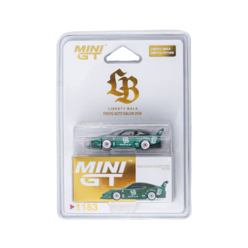MINI GT 1/64 LB-Super Silhouette Nissan 180SX TAS2026 Green - LB