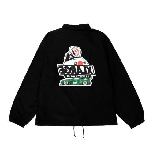 XLARGE×LIBERTY WALK OGゴリラ Coach Jacket Black