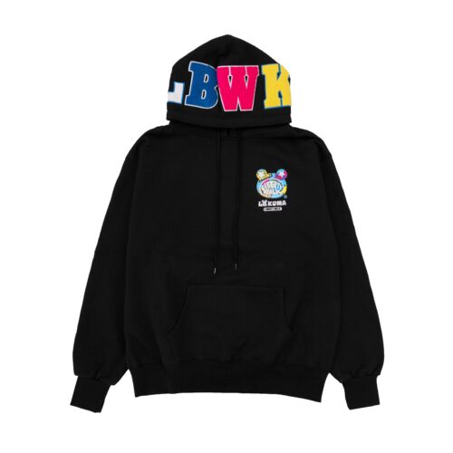 LB Big KUMA Colorful Hoodie Black - LB-ONLINE STORE