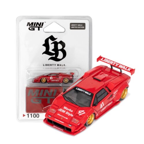 Lamborghini Countach LB-WORKS Red / LB Blister packaging