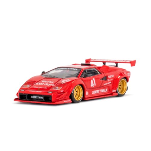 MINI GT 1/64 Lamborghini Countach LB-WORKS Red / LB Blister