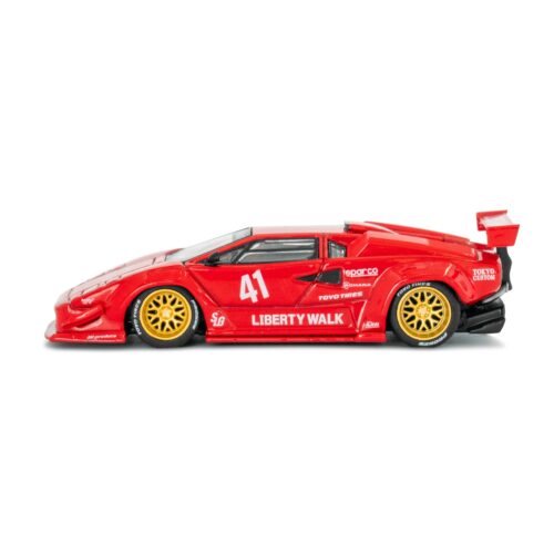 MINI GT 1/64 Lamborghini Countach LB-WORKS Red / LB Blister