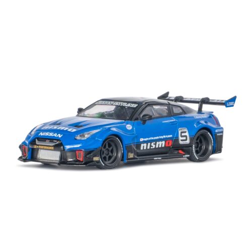 MINI GT 1/64 LB-Silhouette WORKS GT NISSAN 35GT-RR Ver.2 Blue / LB