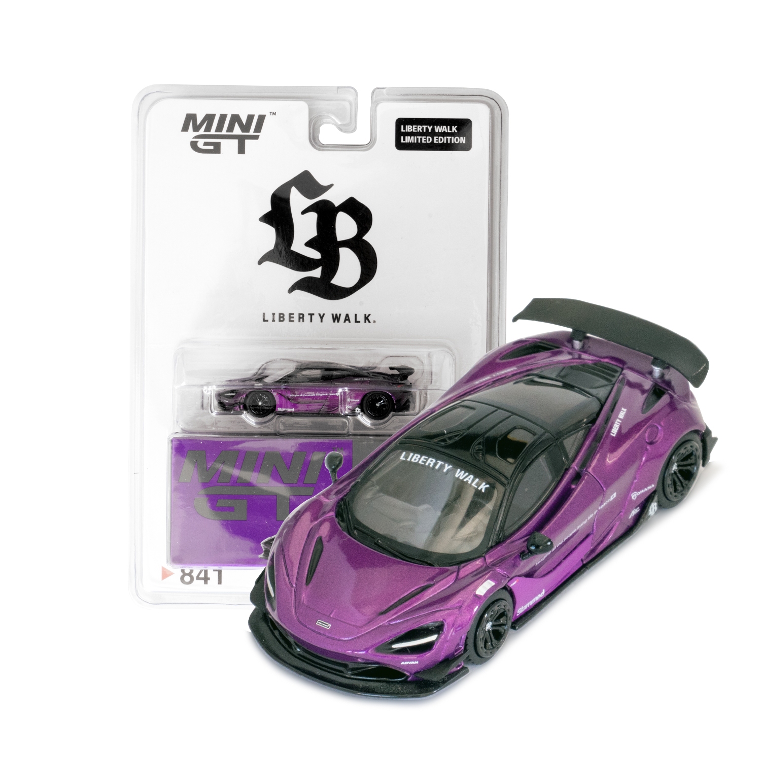 McLaren 720S LB★Works Purple / LB Blister Packaging
