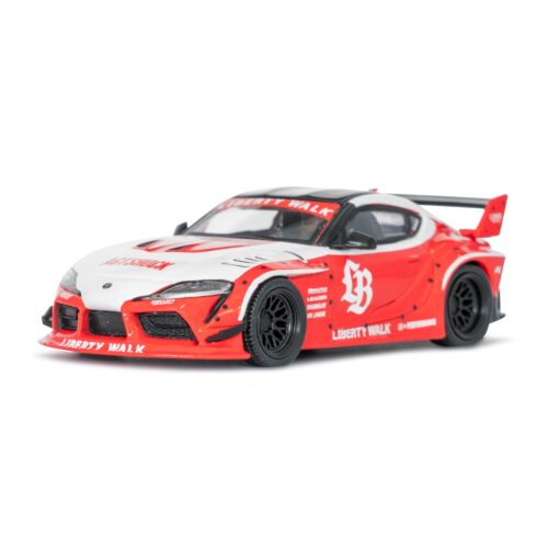LB☆WORKS Toyota GR Supra Red/White / LB Blister packaging - LB