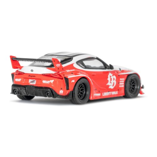 LB☆WORKS Toyota GR Supra Red/White / LB Blister packaging - LB