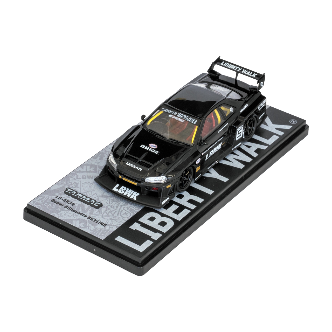 1/43 LB-ER34 Super Silhouette SKYLINE Black