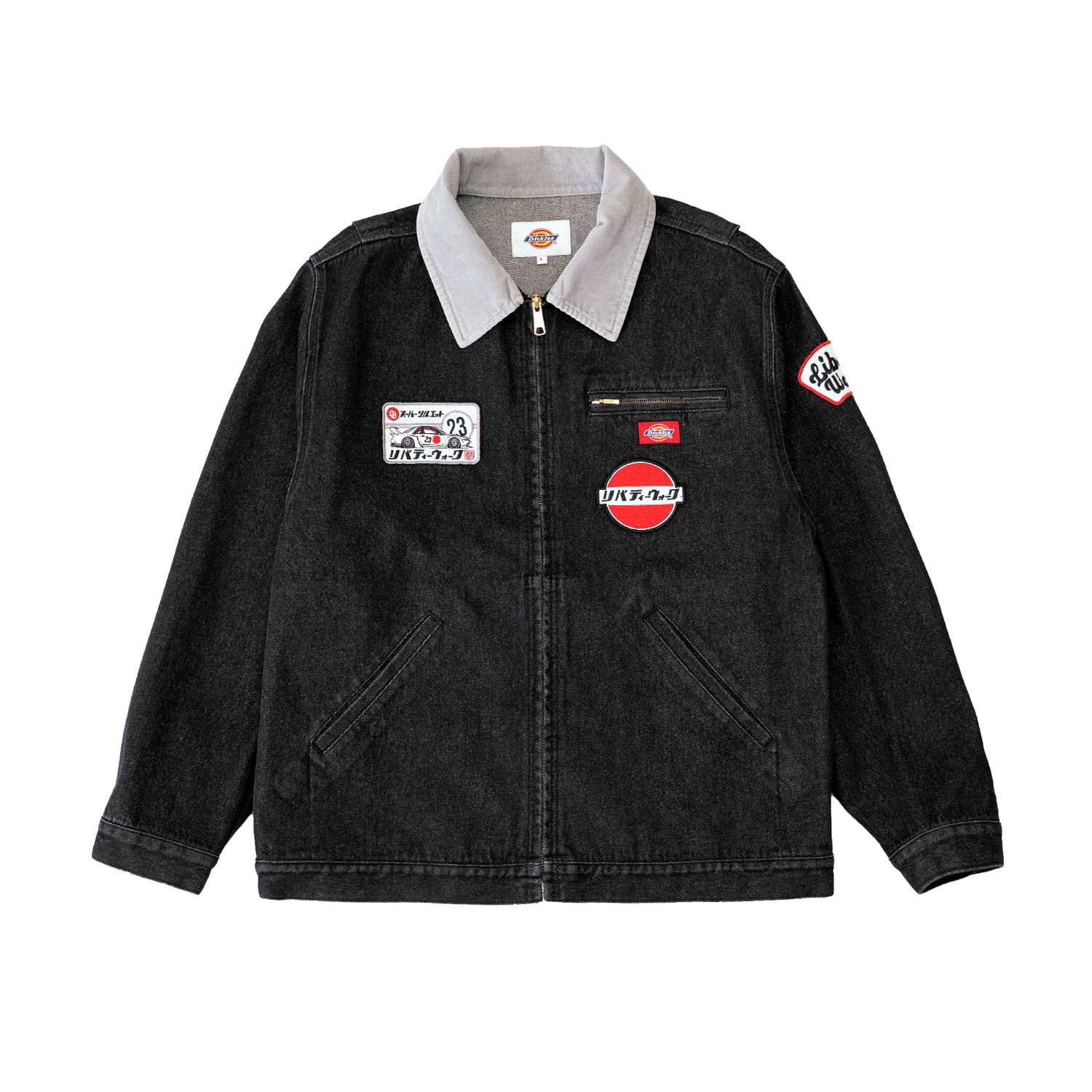 Dickies×LB Denim Jacket Black