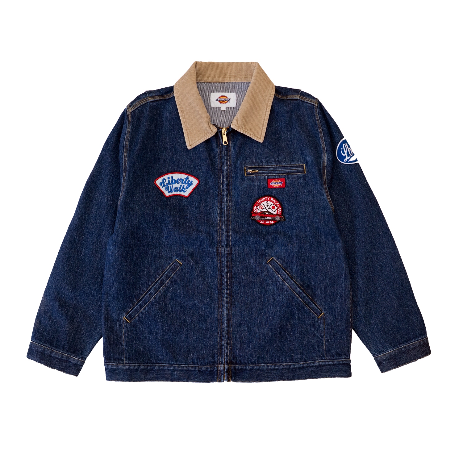 Dickies×LB Denim Jacket Blue