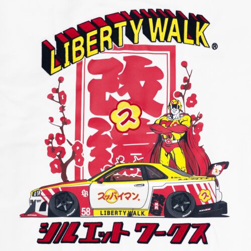 スッパイマン×LB Kaizou Box Logo Tee White - LB-ONLINE STORE