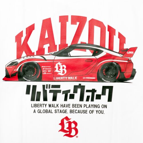 KAIZOU Arch Logo Supra Tee White - LB-ONLINE STORE