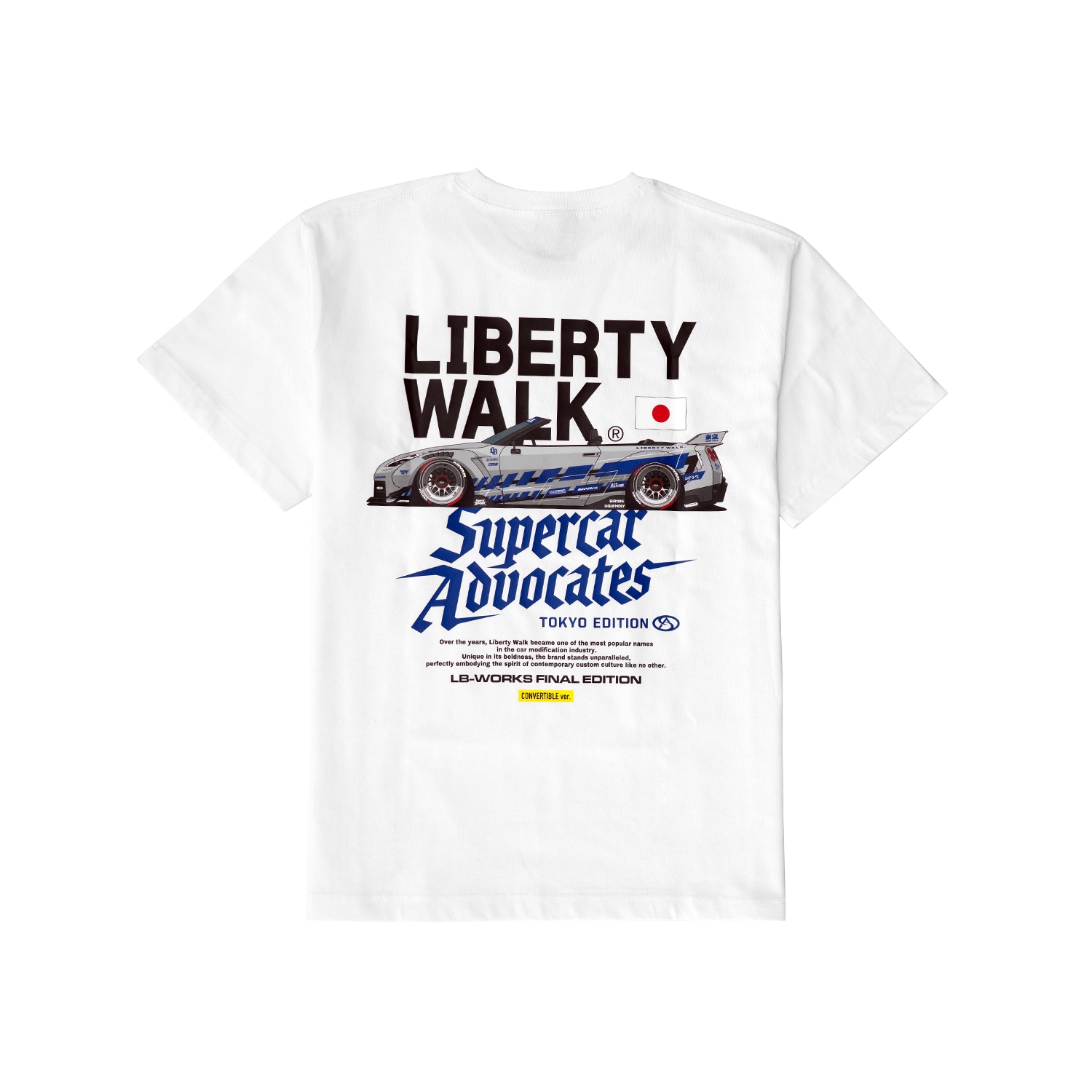 LB× Supercar Advocates 35 Tee White