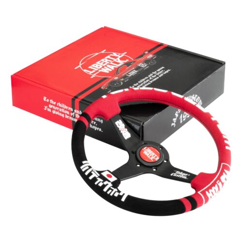 LB Steering Red×Black